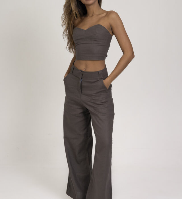 Calça Julie – chumbo