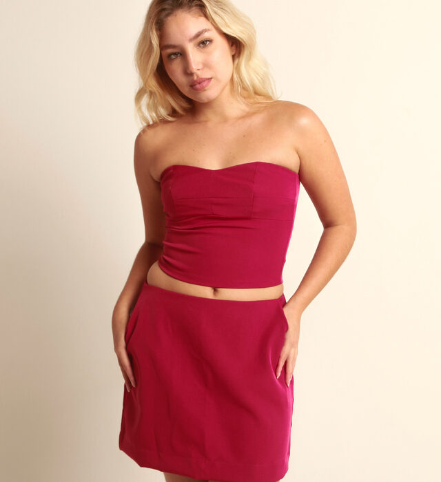 Cropped Rafa – magenta