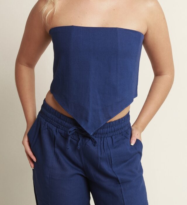 Cropped Nina – azul