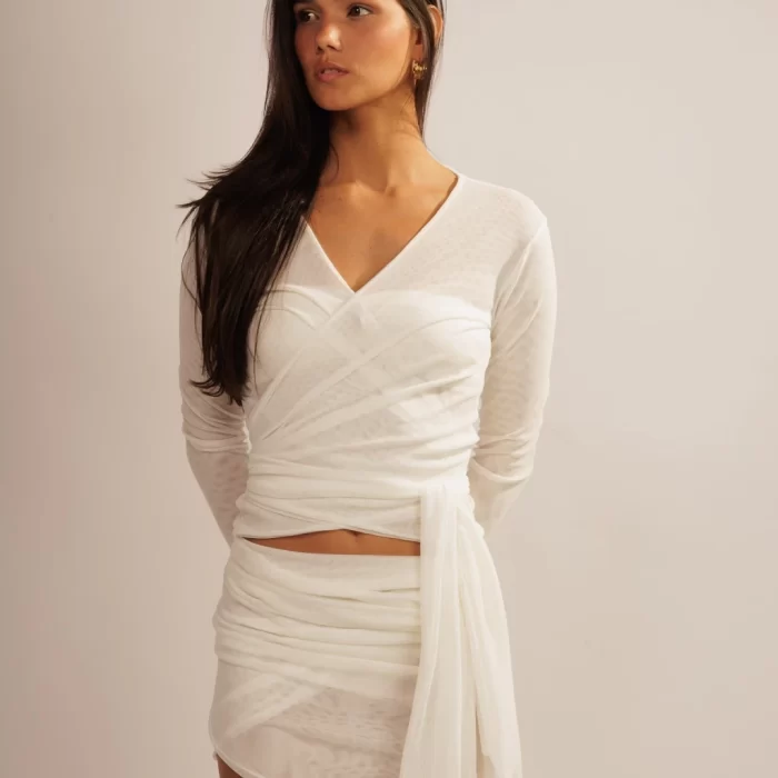 Blusa Transpasse Off White