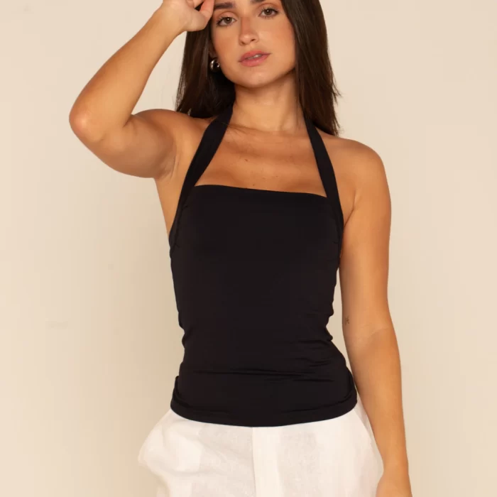 Top Bia - preto