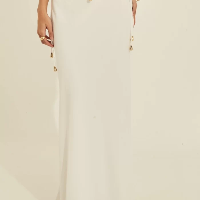 Saia Gab Longa Off White